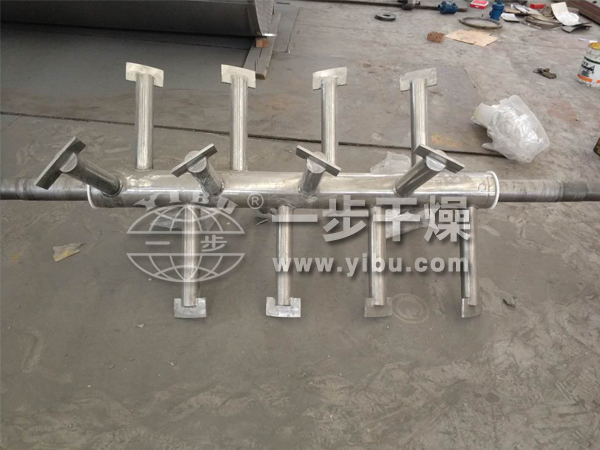 QJ系列空心槳葉干燥機制作現場