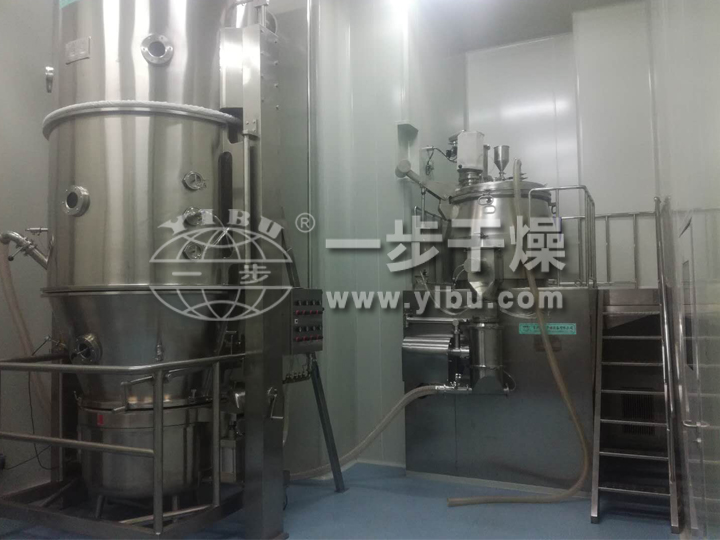 新型固體制劑制粒干燥聯線