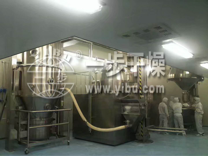 新型固體制劑制粒干燥聯線