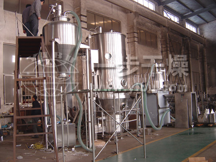 新型固體制劑制粒干燥聯線