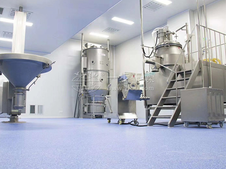 新型固體制劑制粒干燥聯線