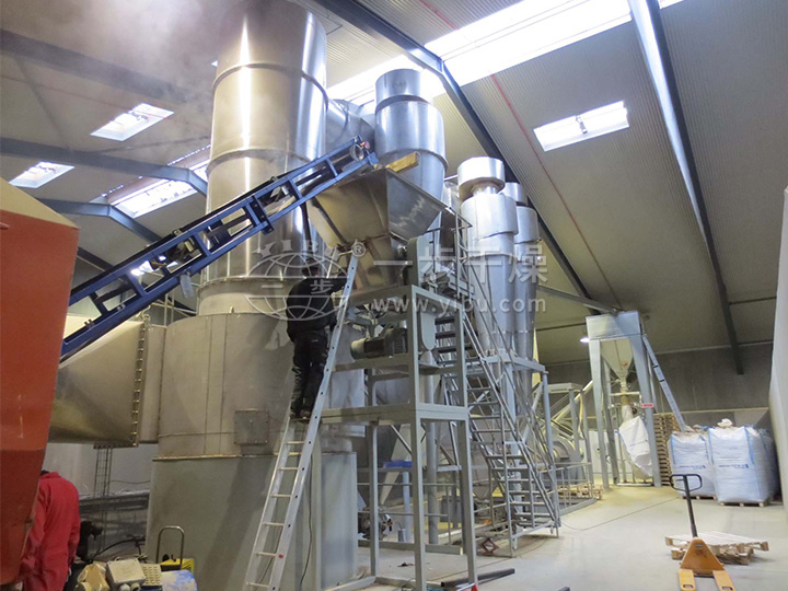 XSG系列快速旋轉閃蒸干燥機