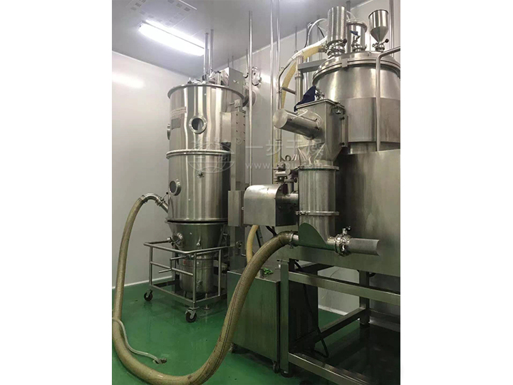 新型固體制劑制粒干燥聯線