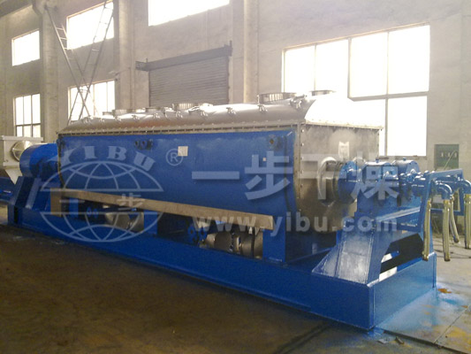 QJ系列空心槳葉干燥機制作現場